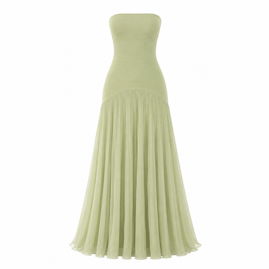 Almudena Dress | Sophisticated Elegance That Delicately Flatters