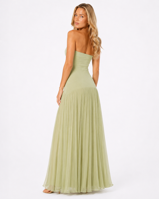 Almudena Dress | Sophisticated Elegance That Delicately Flatters