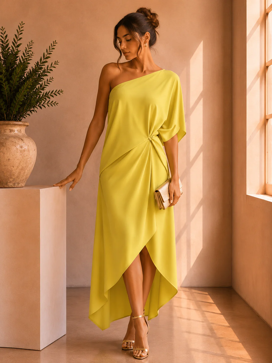 Camila | Elegant Asymmetrical Dress