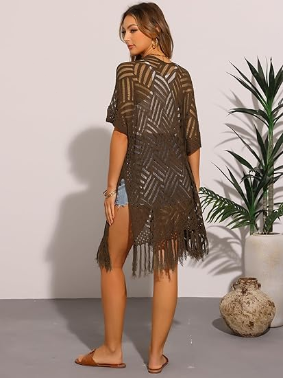 Arielle Crochet Kimono