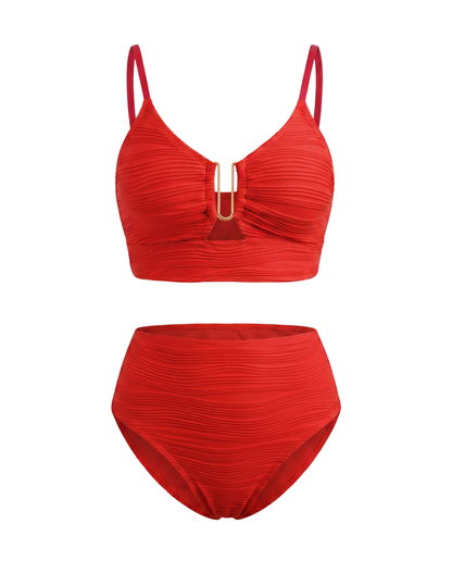 Lace Hollow-Out Bikini