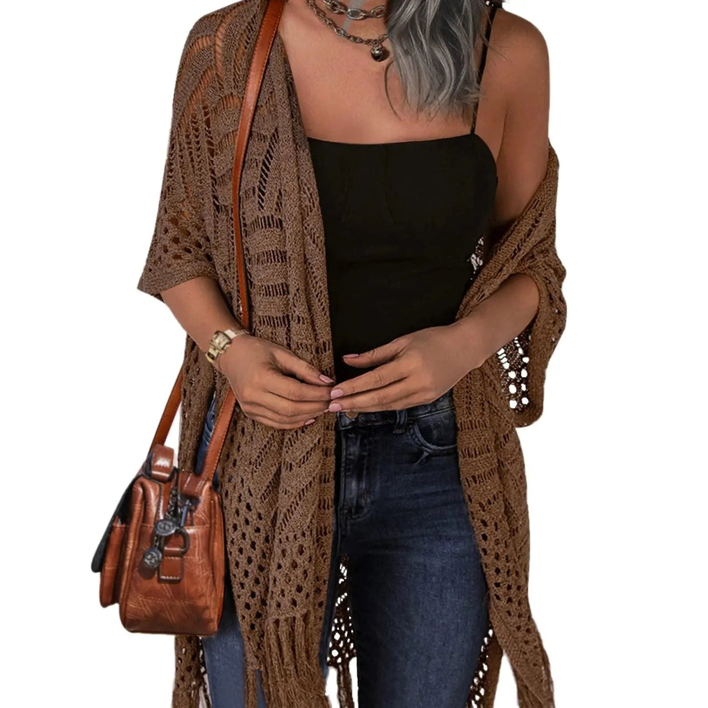 Arielle Crochet Kimono
