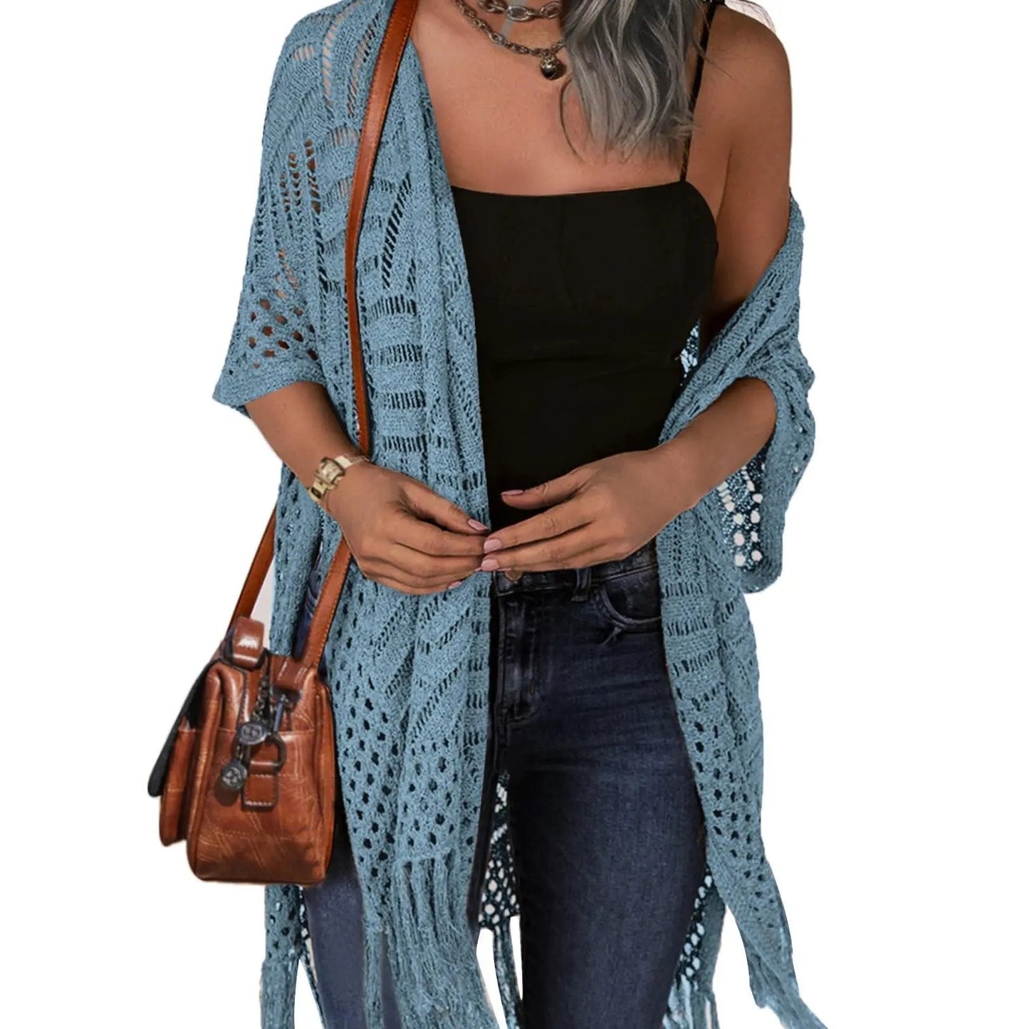 Arielle Crochet Kimono