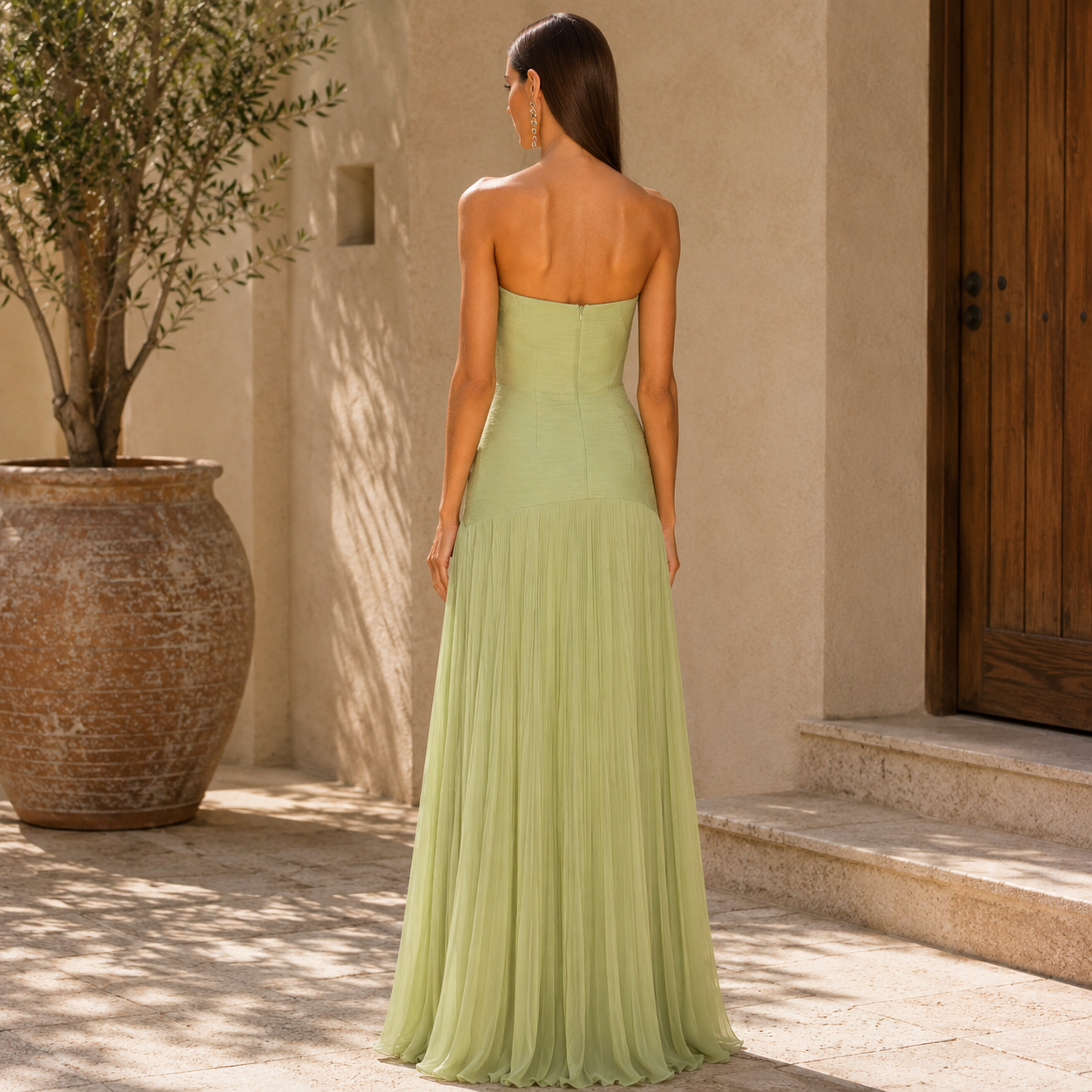 Almudena Dress | Sophisticated Elegance That Delicately Flatters