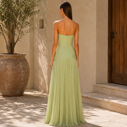 Almudena Dress | Sophisticated Elegance That Delicately Flatters