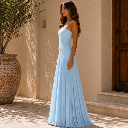 Almudena Dress | Sophisticated Elegance That Delicately Flatters