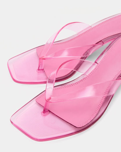 Translucent Thong Sandals