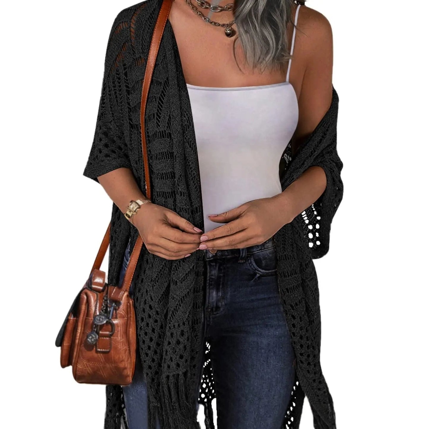 Arielle Crochet Kimono