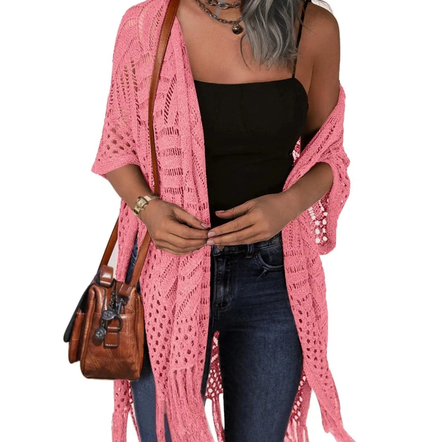 Arielle Crochet Kimono