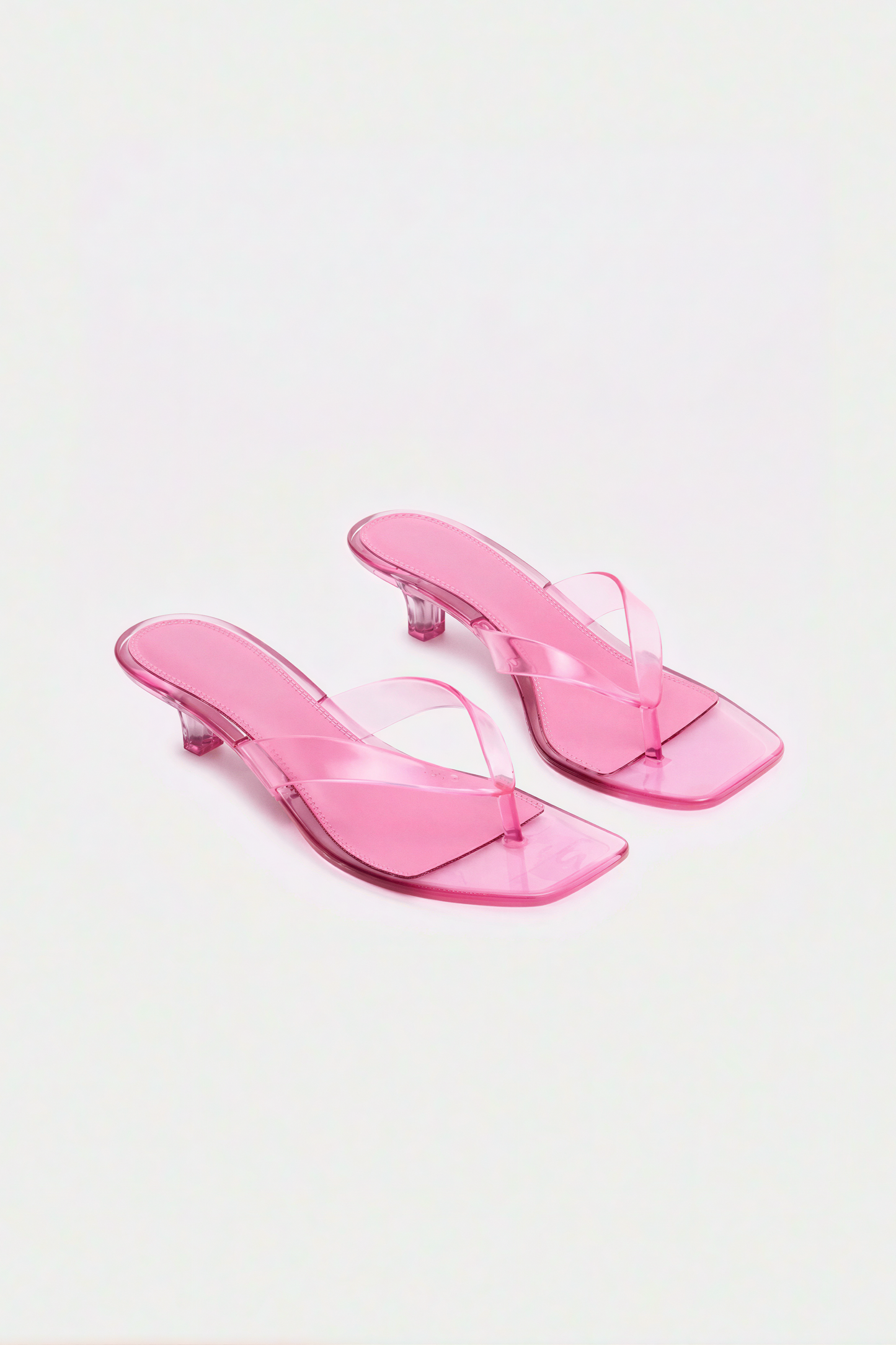 Translucent Thong Sandals