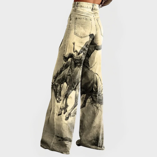 Relaxed Wide-Leg Jeans