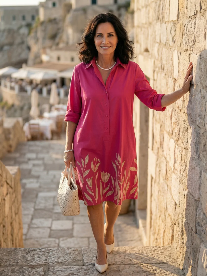 Annmarie | Elegant Midi Dress